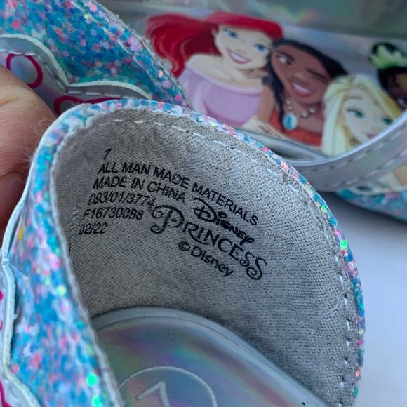 Disney Princess Ballet Shoes Size 7 Toddler Girls NWT - Picture 8 of 8